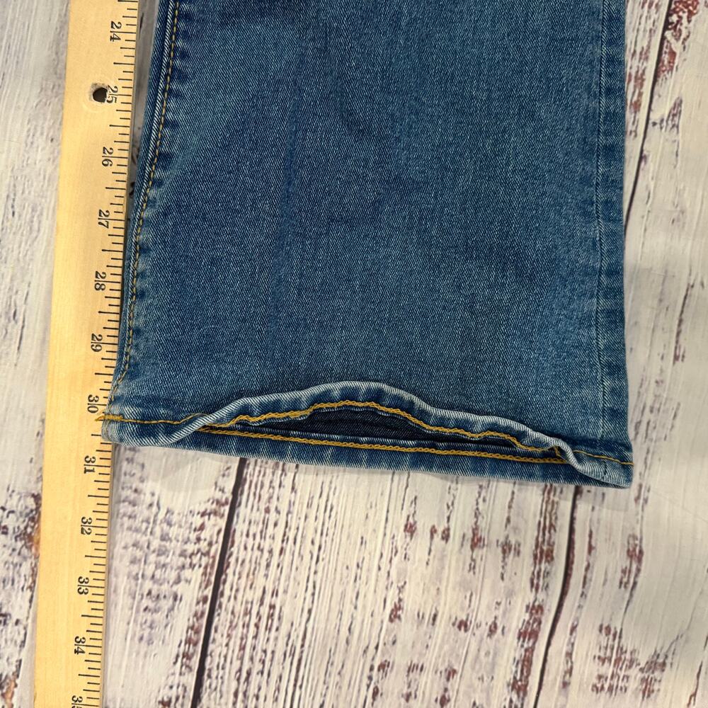 True Religion Becca Mid Rise Bootcut Stretch Jeans Medium Wash Size 27 - Picture 9 of 10